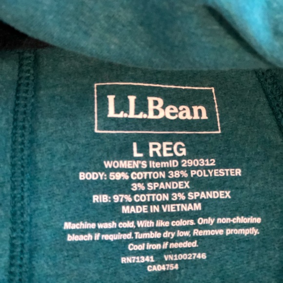 L. L. Bean Cozy Pullover, Cowl Neck, Women’s Size Large - Picture 9 of 9